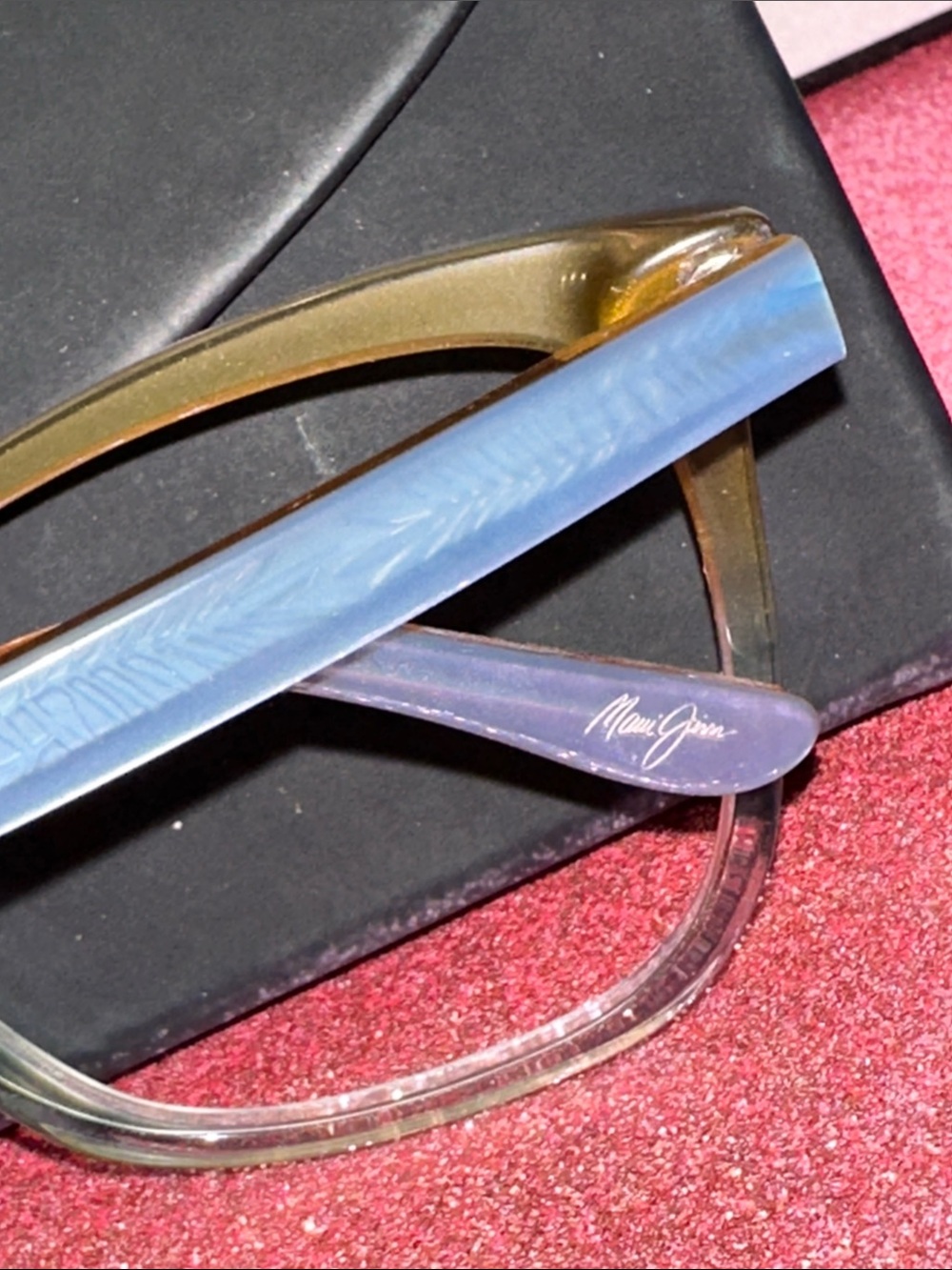 Maui Jim Blue Gradient Cat-Eye Eyeglasses - Picture 6 of 7